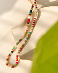 Sunny Non-Tarnish Boho Color Beaded Necklace