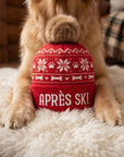 Apres Ski Pom Pom Hat | Squeaker Dog Toy