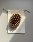 Bamboo Lymphatic Drainage Massage Brush | Body Sculpting