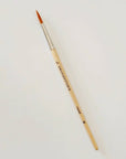 Watercolor paintbrush set of five wood brushes