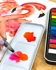Watercolor Travel Tin
