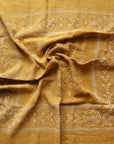 Desert Gold Classic Print Naturally Dyed Bandana (white)