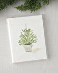 Evergreen notecard set