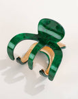 Jade Claw Clip | Small Octopus Metal Claw Clip