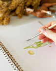 Farm watercolor workbook