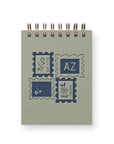 Custom City Stamp Mini Jotter Notebook