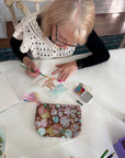 Shimmery Colors-Handmade Watercolor Postcard Painting Kit- Nancy Andruk Olson