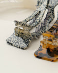 Jane Core | Scalloped Flat Claw Clip