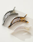 Jane Core | Scalloped Flat Claw Clip