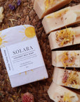 Solara: Geranium, Lavender & Litsea Coconut Milk Soap