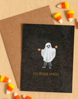 Holiday Spirit Halloween Greeting Card