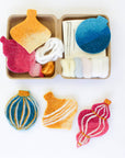 Mini Christmas Bauble Felting Craft Kit