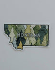 Montana State Trees Vinyl Sticker