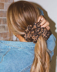 Chunky Cheetah Jumbo Scrunchie