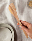 Olive Wood Corner Spatula