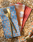 Gather Block Print Napkins Set of 4