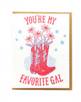 Favorite Gal Card
