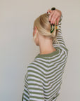 Emerald Claw Clip
