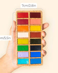 Spring Pans Set - 16 Watercolors | Ecofriendly | Lightfast