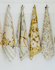 Homebody Cotton Linen Tea Towel | Birds Floral Botanical