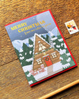 Christmas Cabin Card