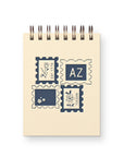 Custom City Stamp Mini Jotter Notebook