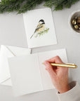 Evergreen notecard set