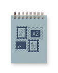 Custom City Stamp Mini Jotter Notebook