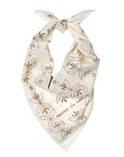 Cotton Voile Bandana “Against the Odds" - cream - Scarf
