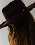 Luca Pencil Brim Teardrop Fedora - Gigi Pip