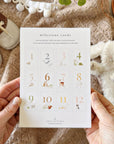 Baby milestone cards