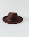 Luca Pencil Brim Teardrop Fedora - Gigi Pip