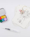 Pastel Tones- Handmade Watercolor Postcard Painting Kit – Nancy Andruk Olson