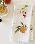 Fruit cotton flour sack tea towel