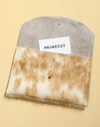 Envelope Pouch - Caramel Speckled Hair on Hide