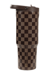 Autumn Checkers HydroJug 32 oz Sport Water Bottle