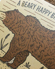 Birthday Bear Card