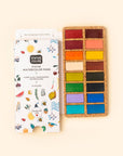 Spring Pans Set - 16 Watercolors | Ecofriendly | Lightfast