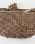 Suede Westlyn Woven Bum Bag
