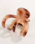 Jade Claw Clip | Small Octopus Metal Claw Clip