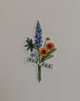 Montana Flower Bunch Vinyl Sticker