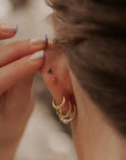 Bow Flat Back Studs