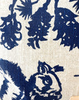 Pine Cone Heavy Linen Boho Tote Bag