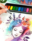 Watercolor Travel Tin