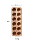 Wooden Egg Storage Tray