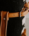 Leather Blanket Carrier