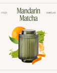 Scented Candle - Mandarin Matcha - 7oz | La Jolie Muse