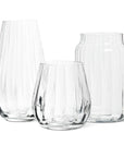 Large Wide Optic Wide Bottom Vase-10"H