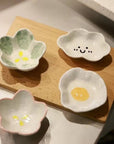 Small Ceramic Dessert Snack Sauce Plate