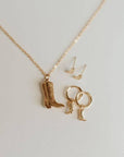 Dolly Boot Hoops: Gold